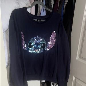 Disney Stitch Sparkle Sweatshirt
